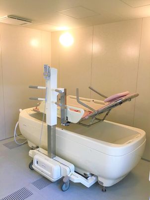 訓練用バスタブの設備