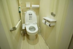 清潔感のあるトイレ空間