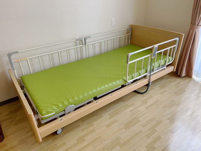 ゆったり居室の一例 居室 高い機能性を備えた快適な居室です。安心して生活できる工夫が随所に見られます。