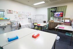 機能訓練室の清潔感ある空間