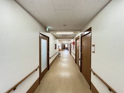 明るい廊下