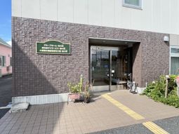 温かみのある入口