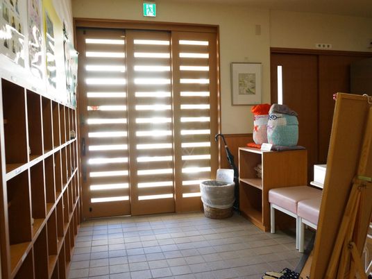 エントランスの穏やかな光景