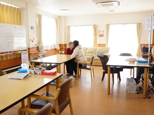 共有スペースの日常風景