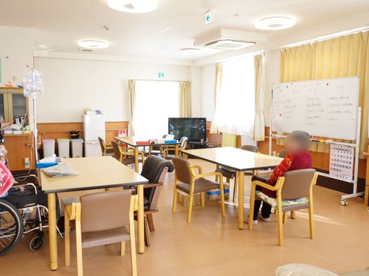 共有スペースの日常風景