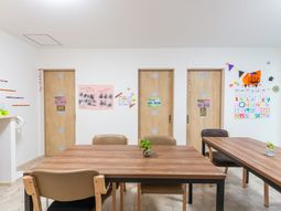 共有スペースの清潔感溢れる様子