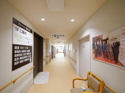 清潔な廊下の様子