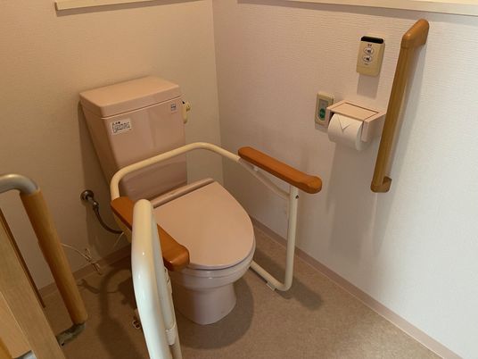 バリアフリーのトイレ設備