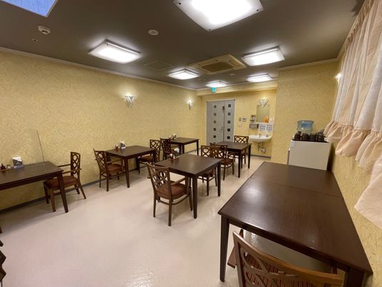 居心地の良い食堂空間