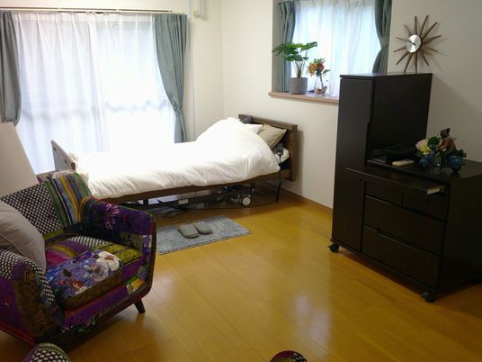 広々とした居室を見る