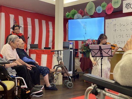 催し物が行われる部屋