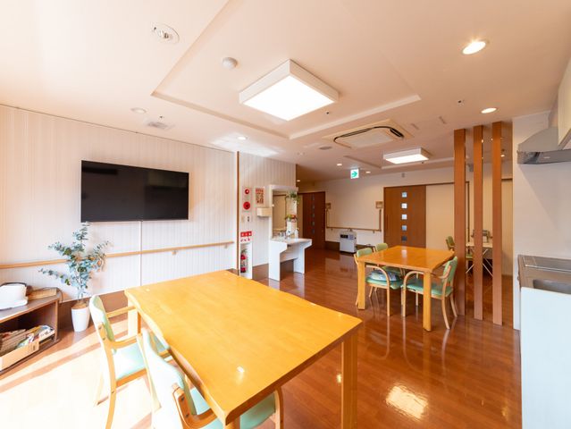 明るい食堂  