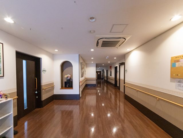 明るい廊下