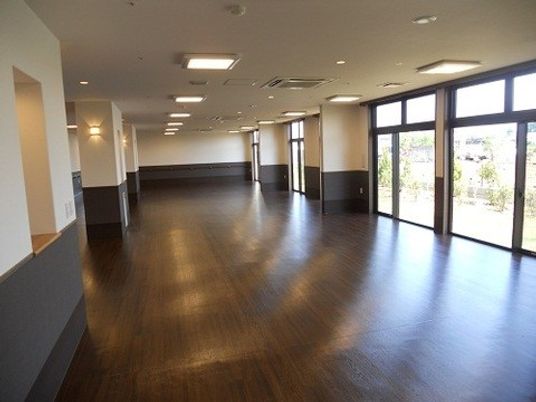 ゆったりとしたスタッフの休憩室