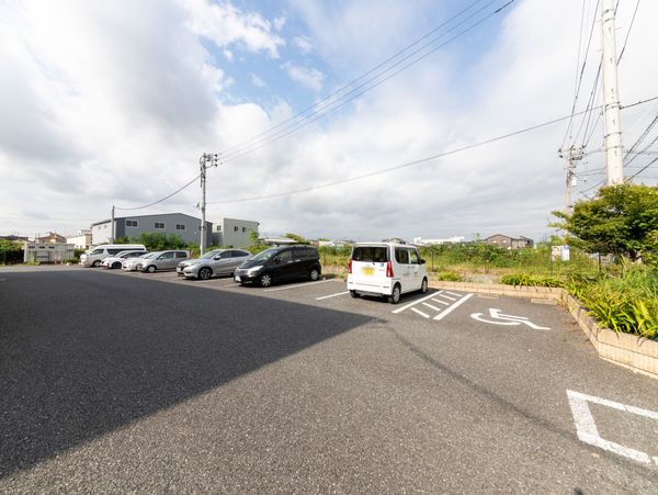 駐車場の様子  