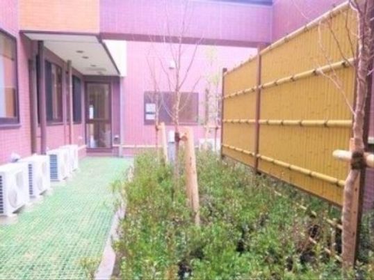 快適な空間を提供する中庭