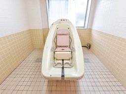 清潔な浴室の設備