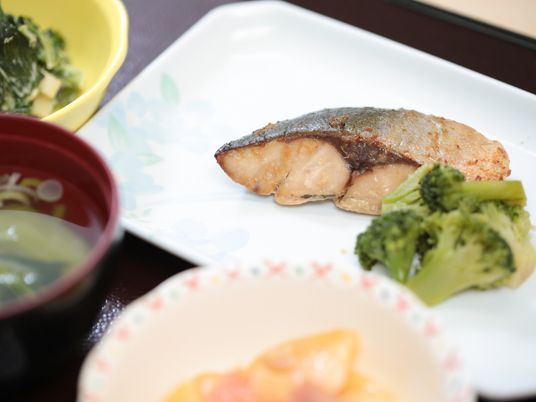 和食の食事セット 
