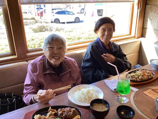 食事提供をしている空間