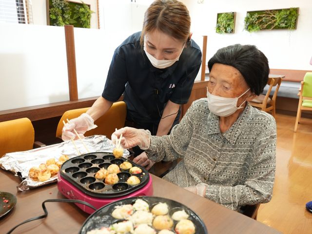 たこ焼き作り
