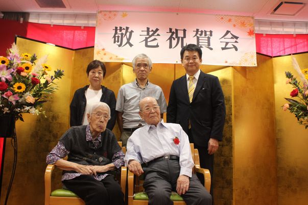 五人の集合の様子