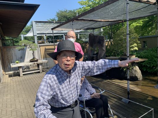 開放的な中庭