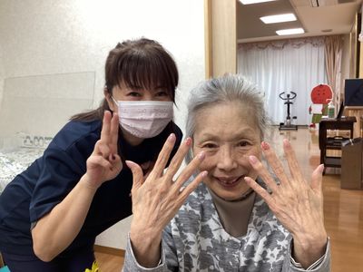 和やかな利用者の支援