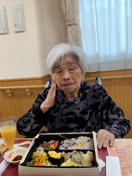 お食事中の様子