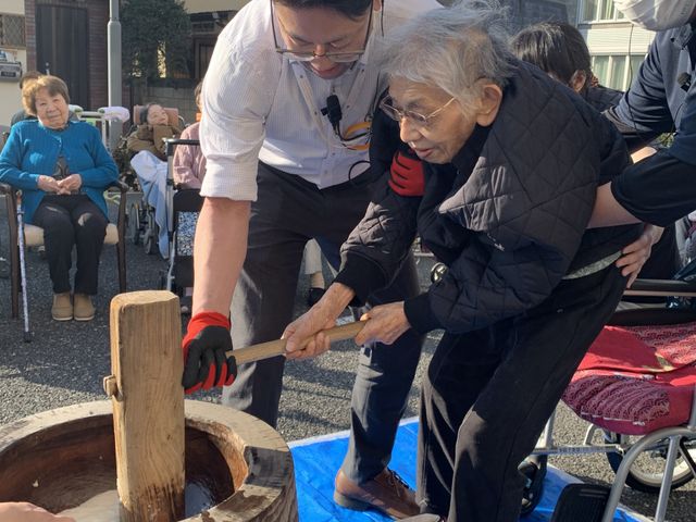 餅つき大会③