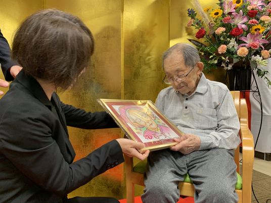 笑顔の交流の場