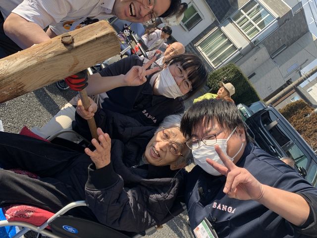 餅つき大会②