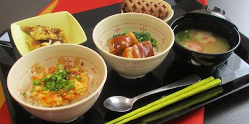 和風の料理セット