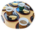 コーヒーと軽食のトレー