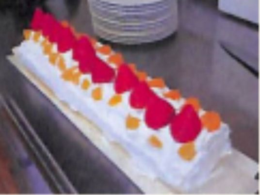 カラフルなケーキ