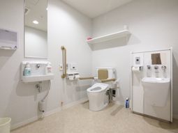 清潔感あるトイレ設備