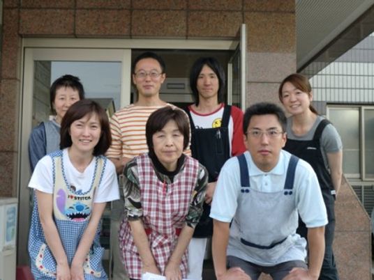 チームワーク抜群のスタッフ