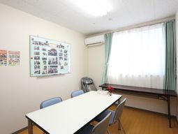 掲示物がある多目的室