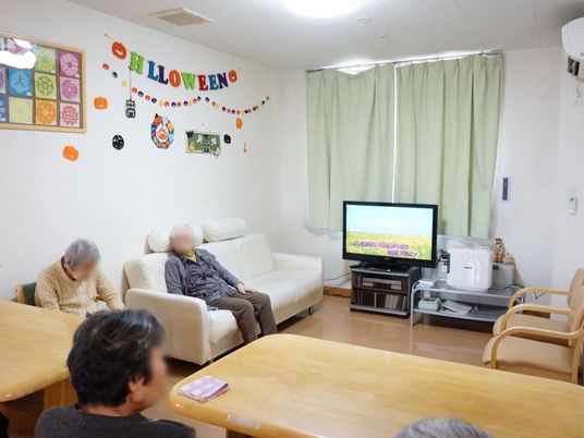 共用ラウンジの様子