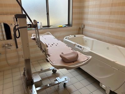 バリアフリー浴室設備
