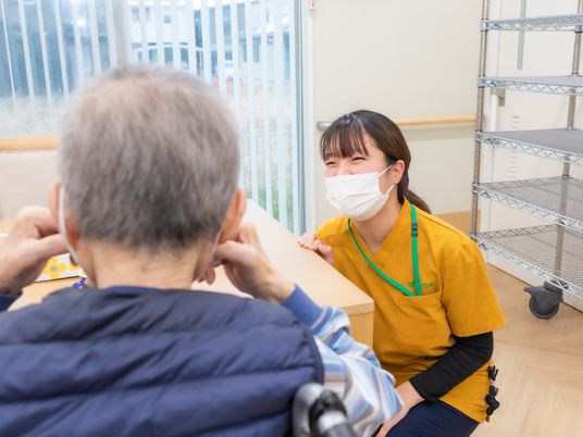 ケアワーカーと利用者の対話