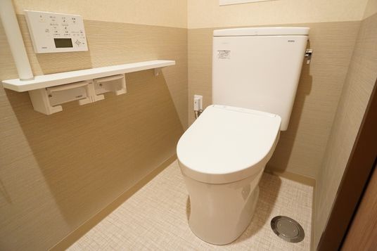 清潔なトイレの様子