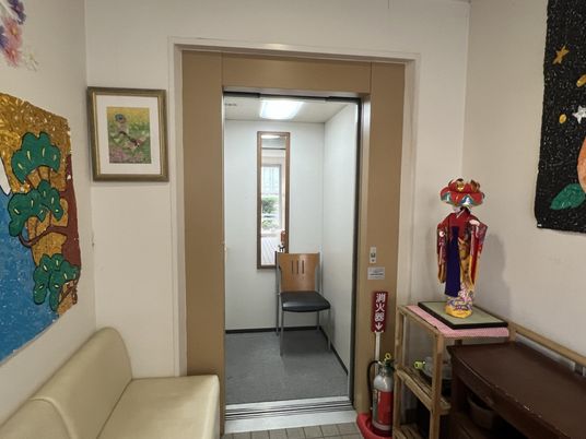 ゆったりとした休憩スペース