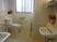 明るいトイレ洗面台  