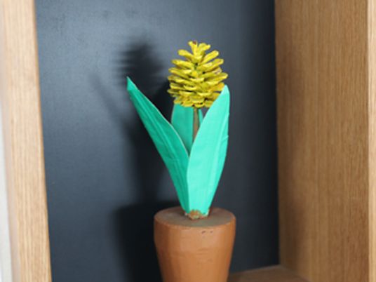 飾られたアート作品