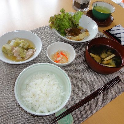 和食の食事