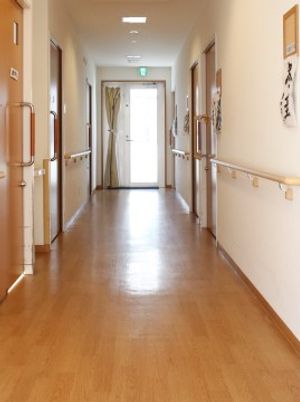 明るい廊下