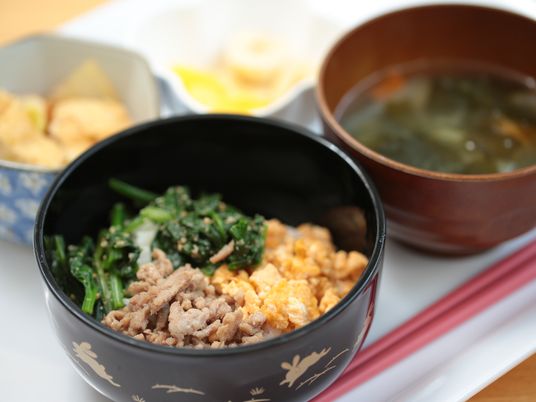 和食定食の料理