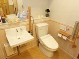 清潔で安全なトイレ