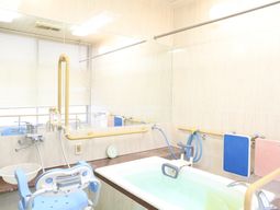 快適なバリアフリー浴室