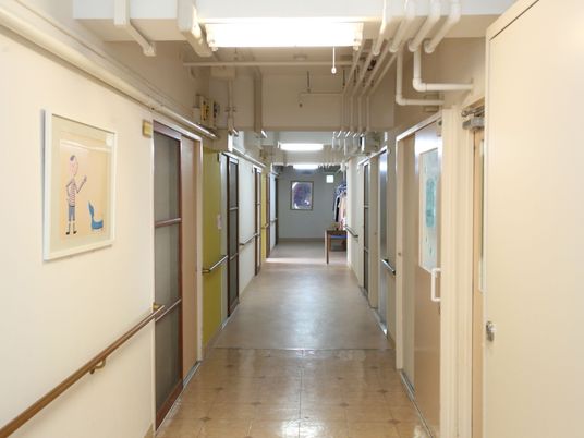 清潔感のある廊下